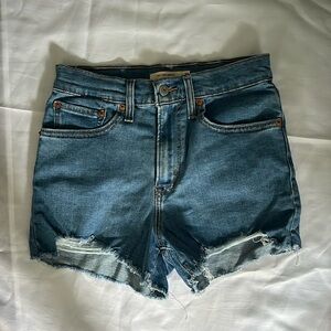 Levi’s High Rise Shorts